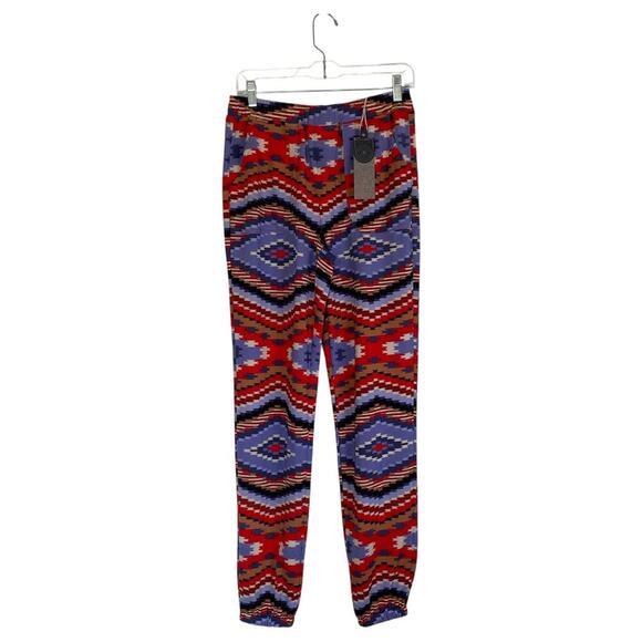 NWT DOUBLE D RANCH Sierra Bonita Southwestern Print Jogger Pants Size Small - Picture 1 of 9